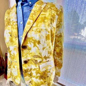 Talbots lightweight Yellow SZ6 Blazer